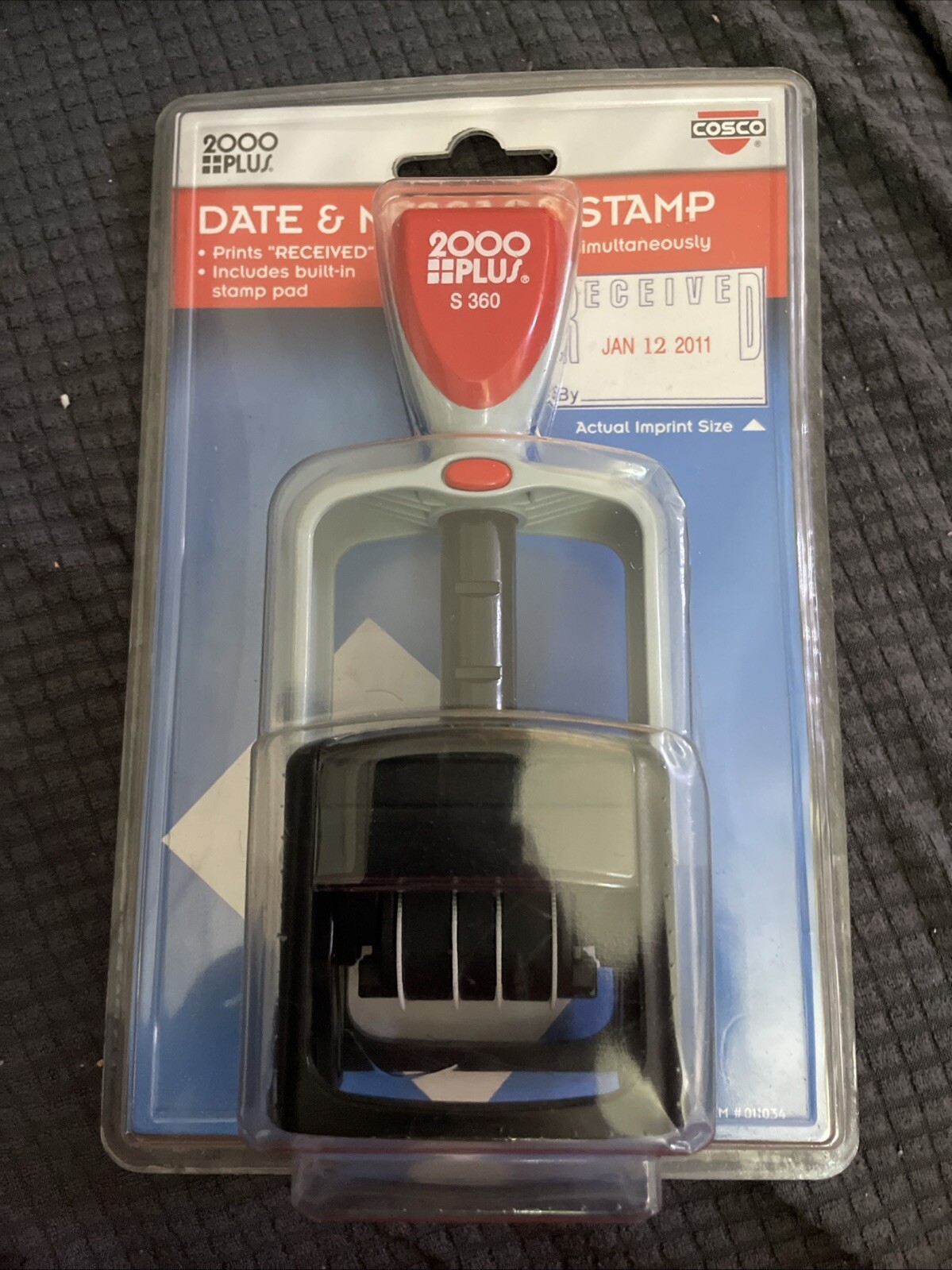COSCO 2000 PLUS S 360 Blue & Red Ink - Brand New
