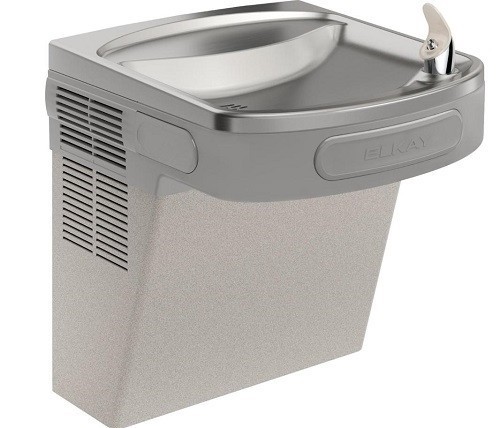 Elkay EZS8L Commercial Wall Mount Water Cooler Fountain Stainless Steel