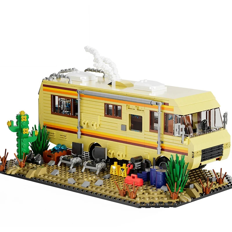 Building Bricks Breaking Bad RV – Not LEGO Official