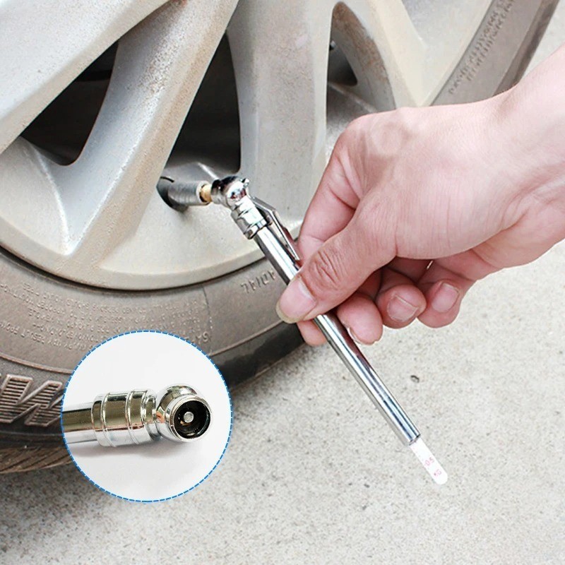 Vehicle Tire Air Pressure Gauge High Precision Pressure Gauge Pin Vehicles Tester