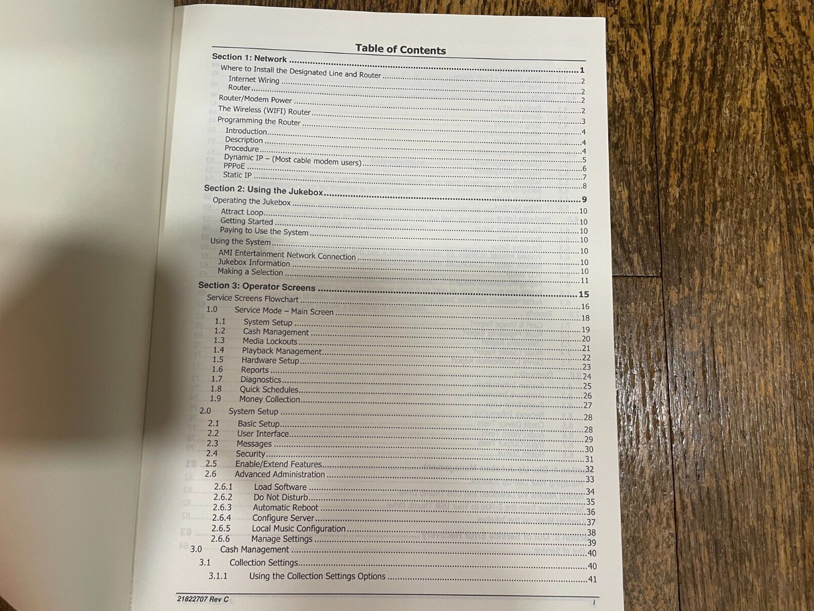 ROWE AMI JUKEBOX OPERATION NETWORK SETUP OPERATOR SETUP SERVICE MANUAL
