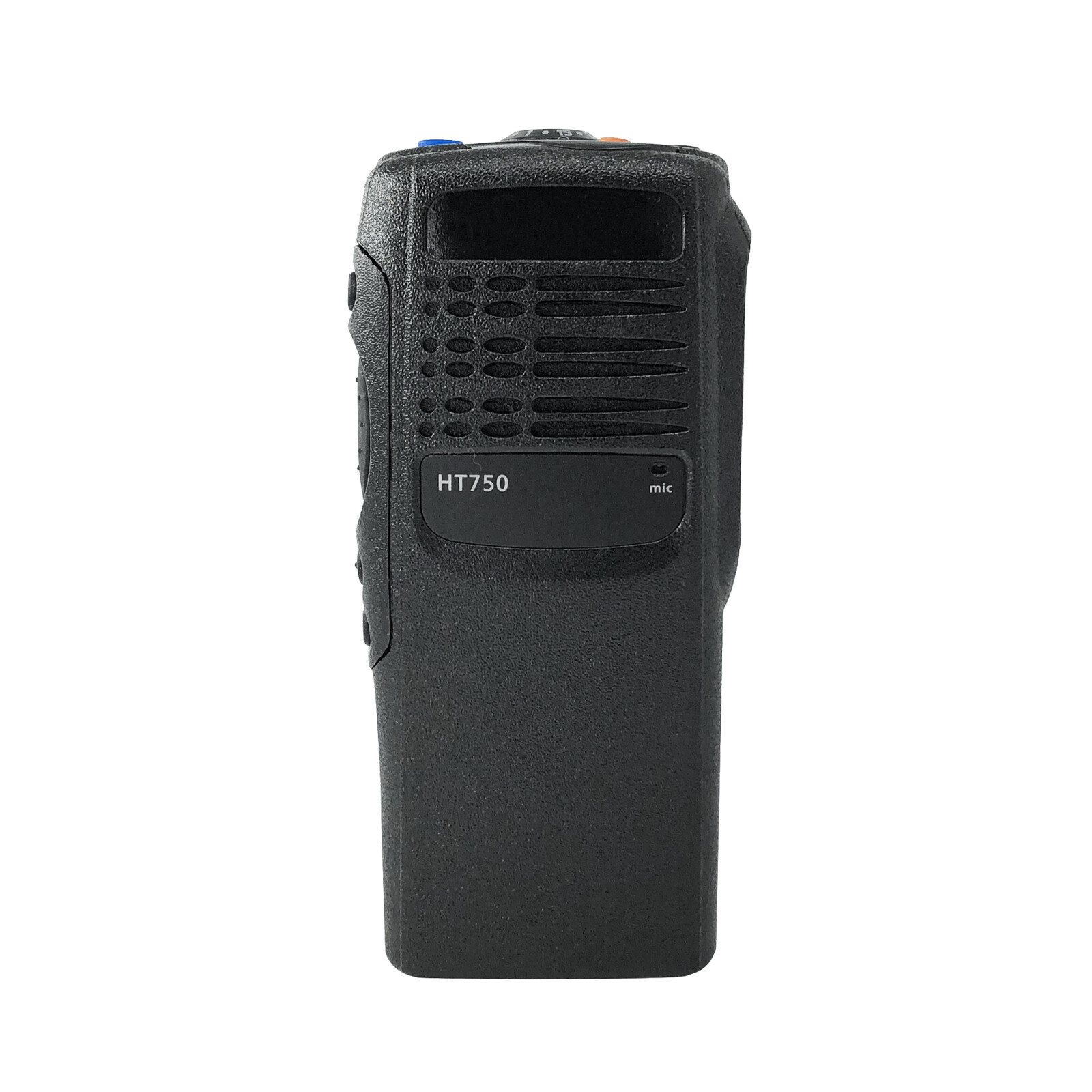 Black Replacement Front Housing Case With Speaker for HT750 Radio Handheld