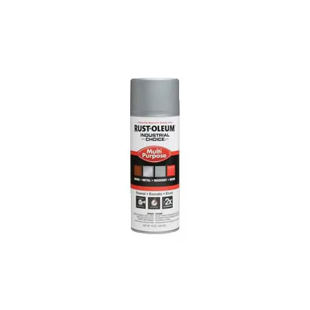 Rust-Oleum 1614830 Spray Paint, Dull Aluminum, Gloss, Solvent, 12 Oz
