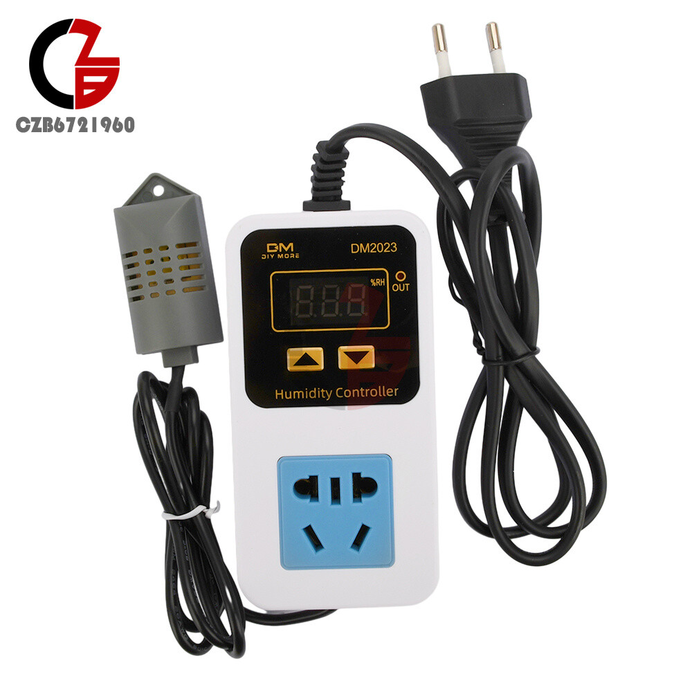 Digital Humidity Controller Intelligent Humidity Control Socket AC110-220V 10A