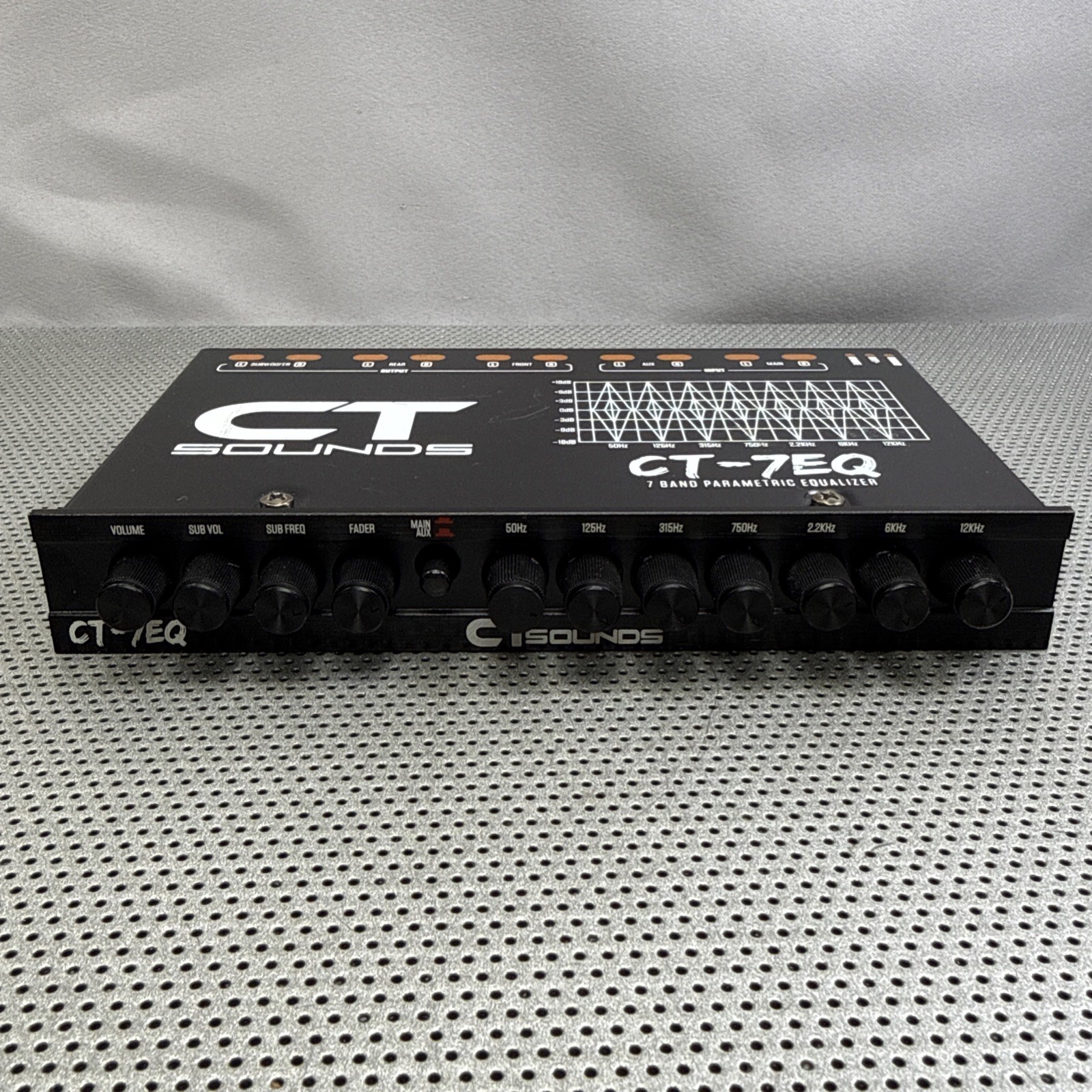 CT Sounds CT-7EQ 7 Band Parametric Car Audio Equalizer