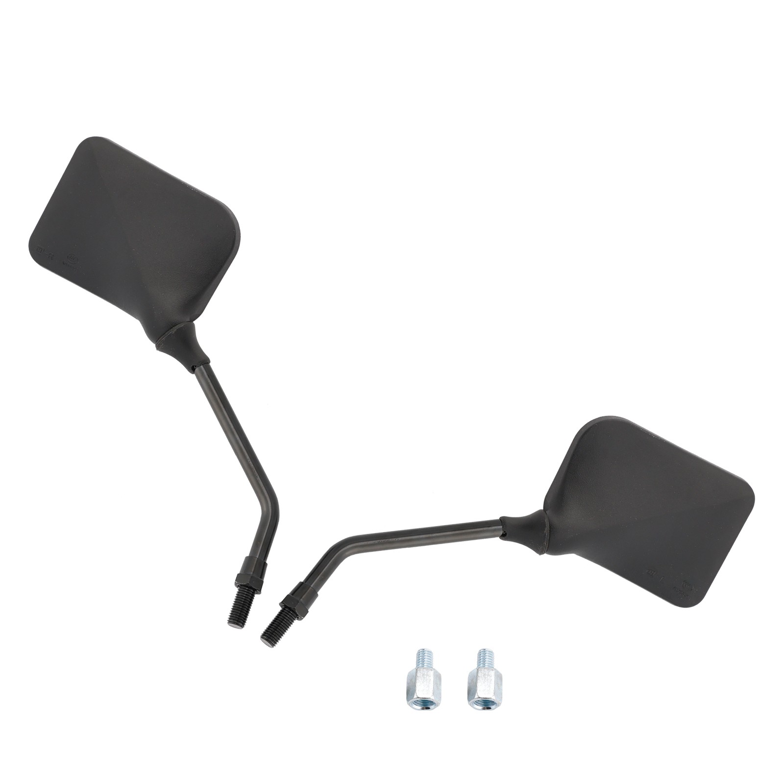 PAIR REARVIEW MIRROR ASSY FOR YAMAHA XC180 RIVA 1983-1985 XC200 RIVA 1987-1991#