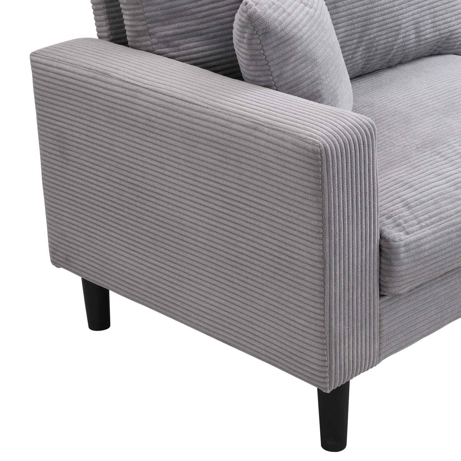74'' 3 Seater Sofa Couch Upholstered Sofa Couch Home Living Room Furniture