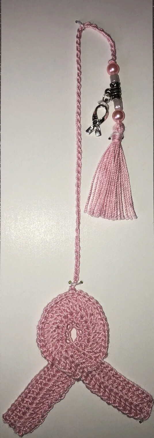 Breast Cancer Ribbon Bookmark
