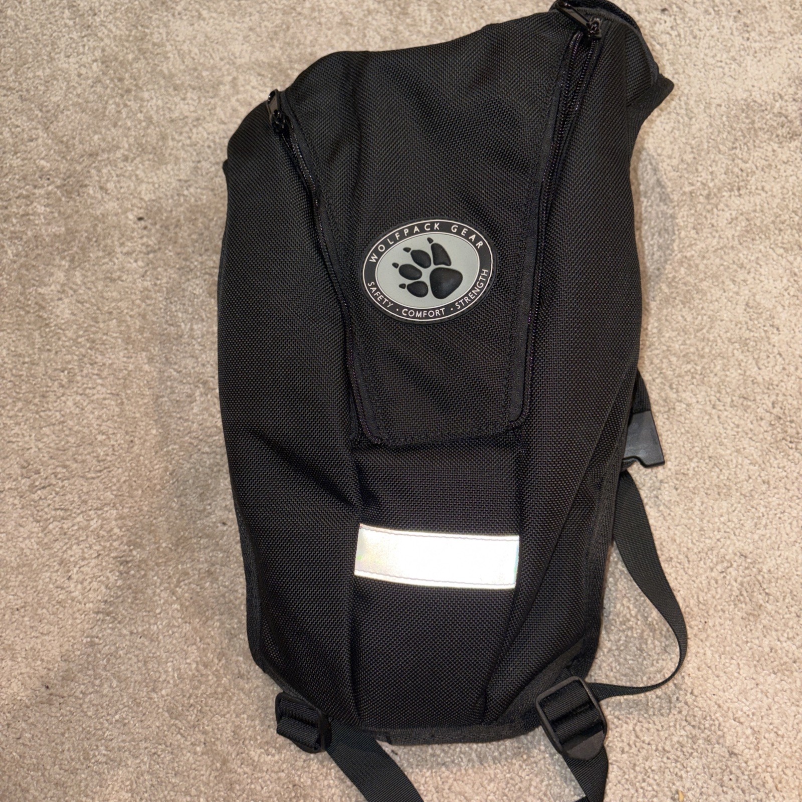 WOLFPACK GEAR DETACHABLE HYDRATION UNIT Hydration Pack Backpack Black NEW