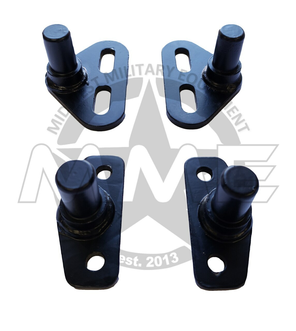 Set of 4 Replacement Door Strikers (X-Door) for HMMWV/HUMVEE 12480702