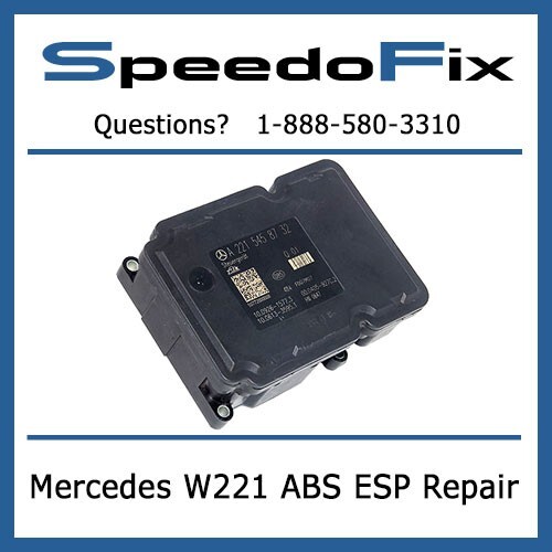 REPAIR SERVICE: MERCEDES S/CL-class 2007-2010 W221 W216 ABS ESP ATE Module (3e1)