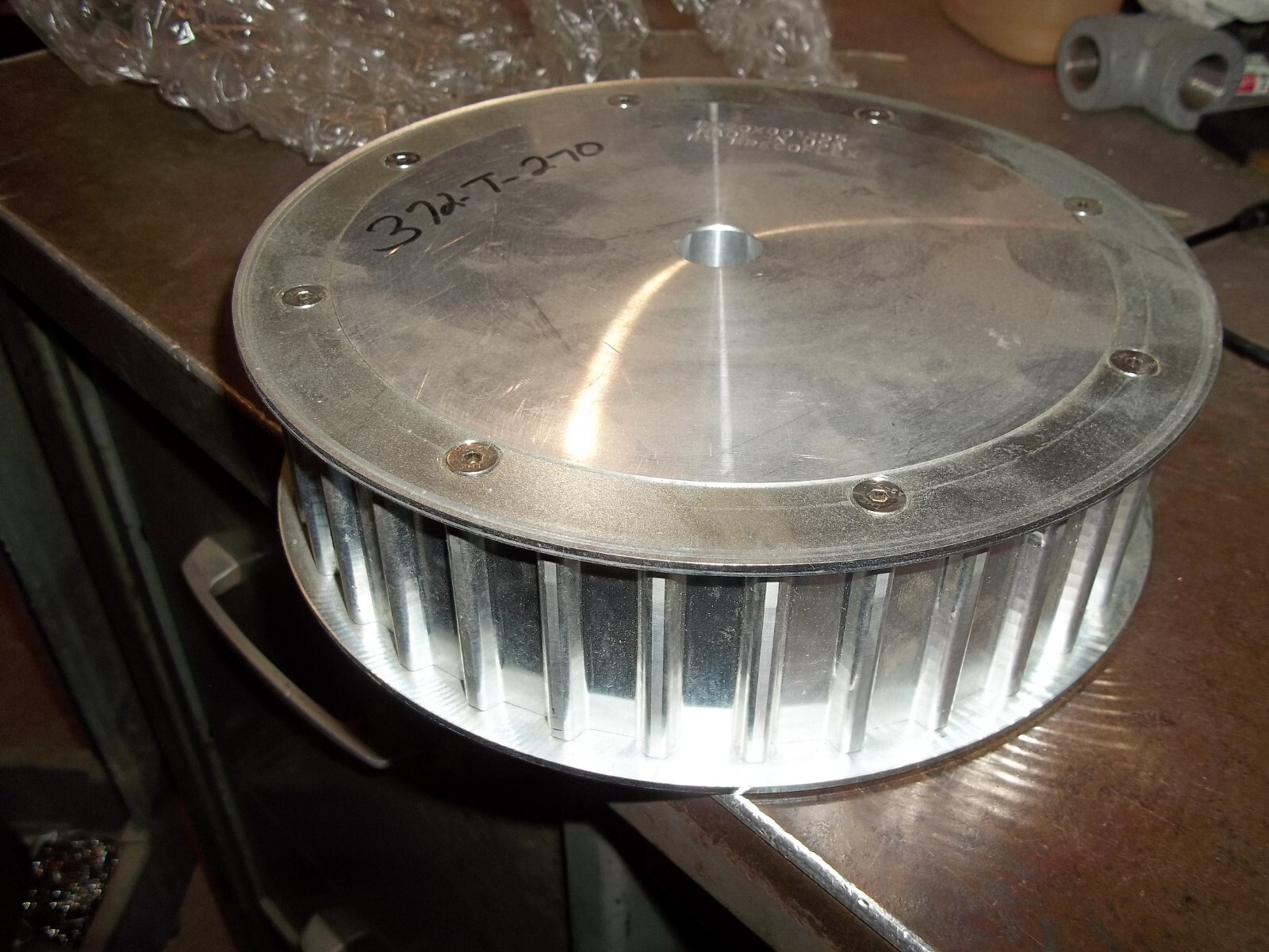 BRECOFLEX BP20X001355 ALUMINUM TIMING PULLEY 8-3/4" DIAMETER 34 TOOTH 34T (K7)