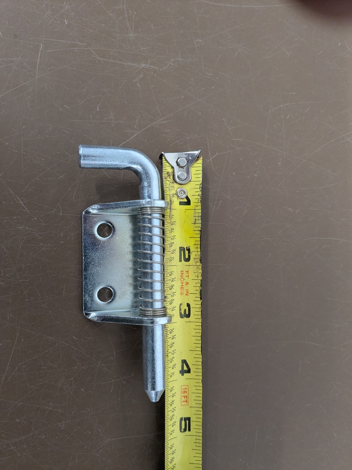 Heavy Duty 4.25" Spring Loaded Latch Bolt for doors windows gates.  Left-Right