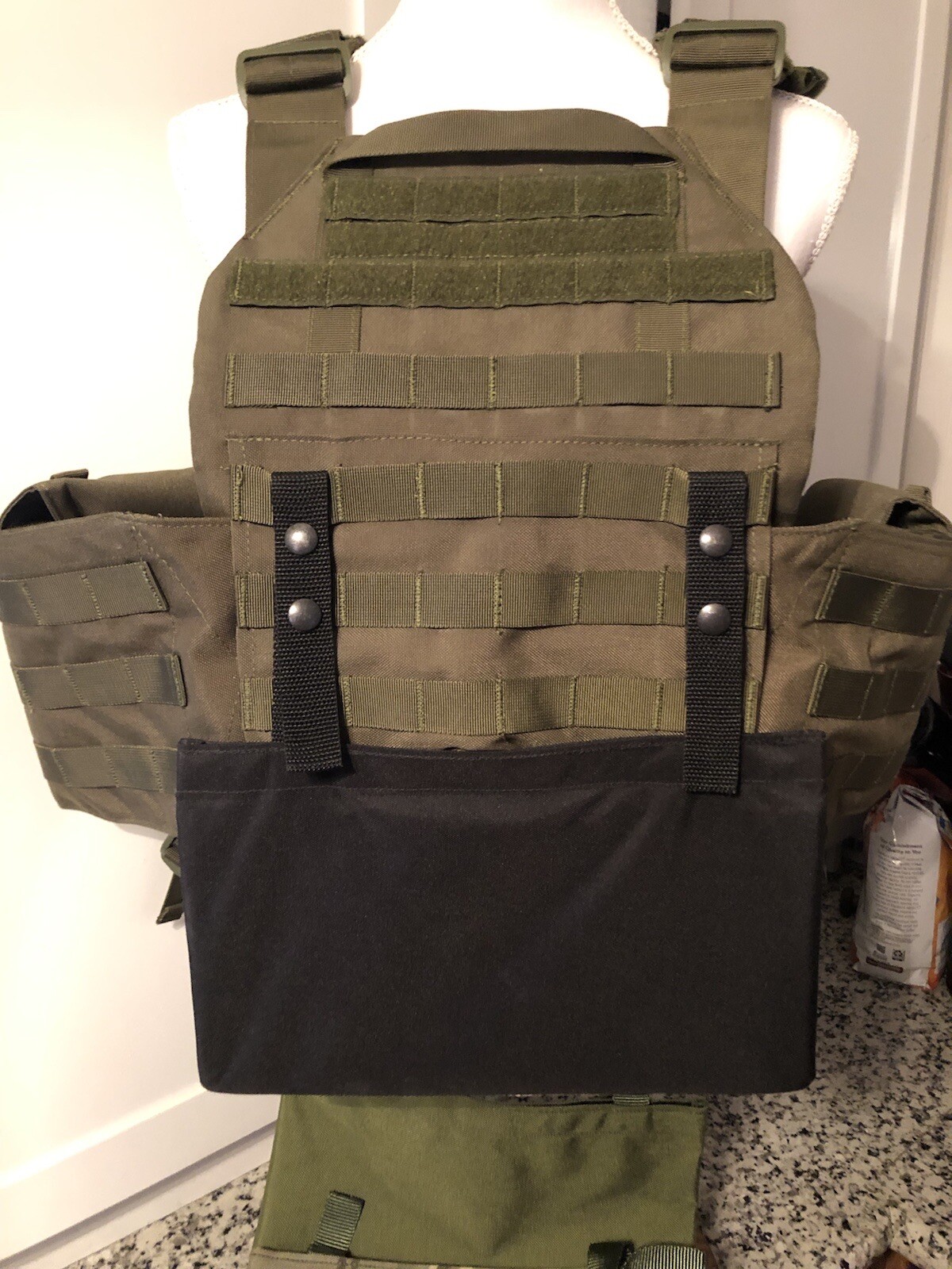 AR500  Vest  Gunner Butt Plate Black  And 6 Colors Free Shipping Camo