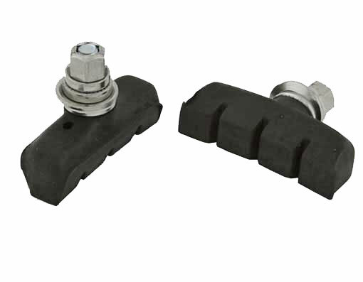 bike 45mm Brake Shoes W/Screw Black. for bicycle brake part, bike brake shoe,