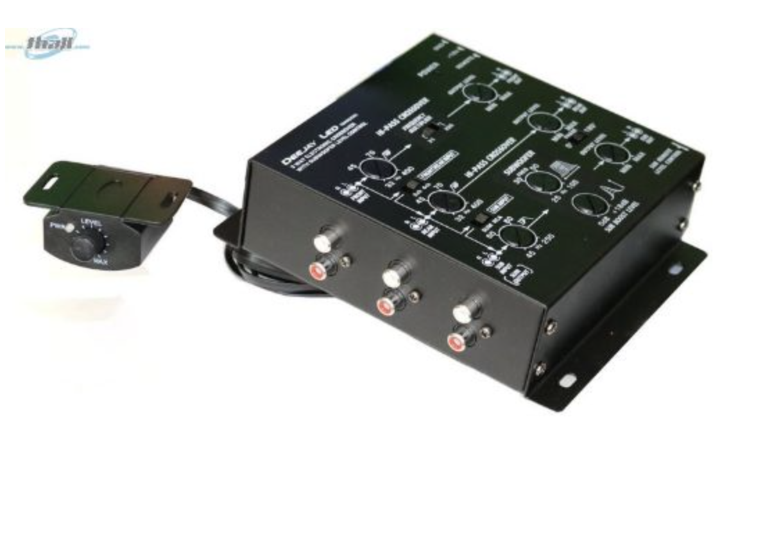 DEEJAY LED TBHMCD361 VEHICLE MULTI-AMPLIFIER CROSSOVER WITH RCA INPUTS AND OUTPU