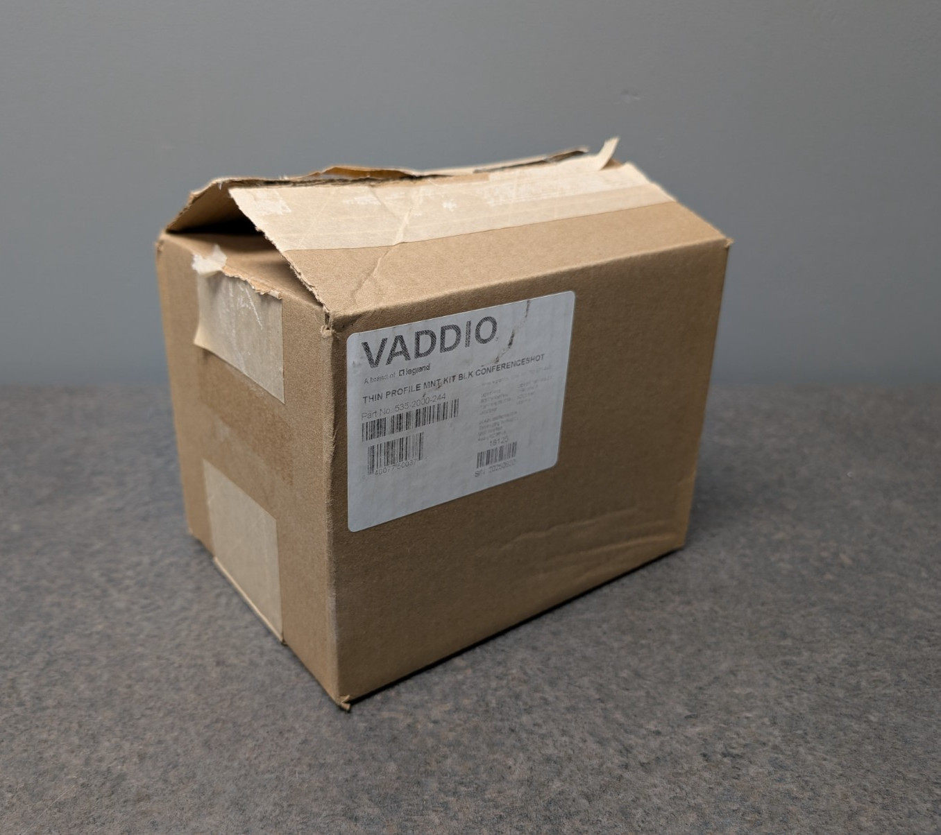 Vaddio Wall Mount for ConferenceSHOT 10 and FX Cameras (Black) 535-2000-244