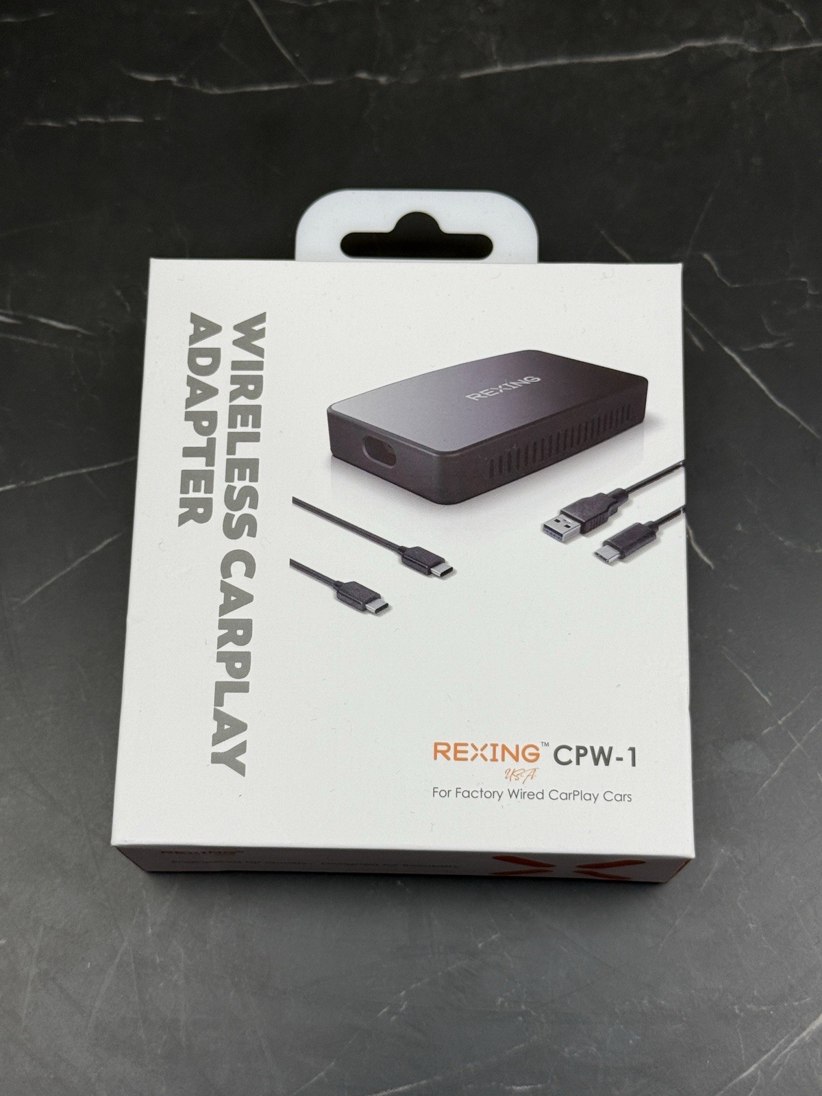 REXING CPW-1 Wireless Carplay Adapter - New