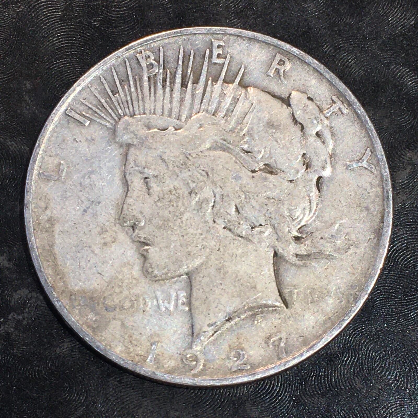 1927-D Peace Silver Dollar - High Quality Scans #N814