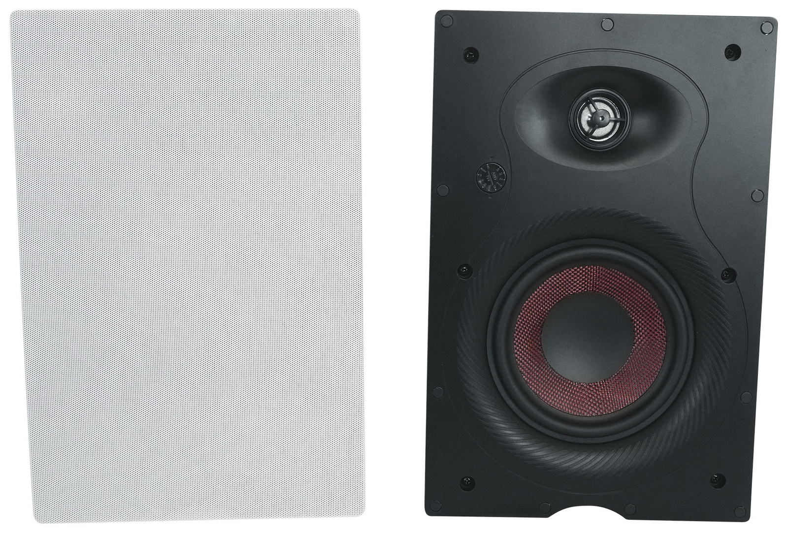 (6) Rockville WA6570 6.5" 70V Commercial/Restaurant In-Wall Speakers+Amplifier