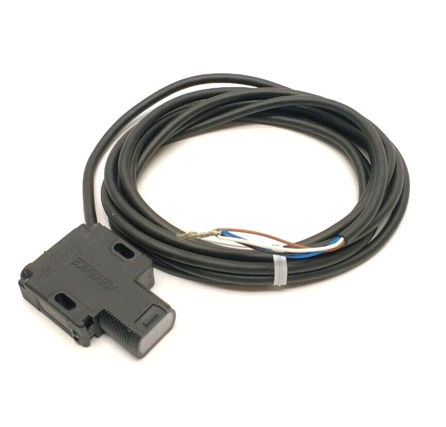 Keyence PZ-G61B Threaded Mount Retro-Reflective Photoelectric Sensor 2m Cable