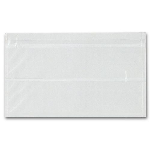 20150.1 Adhesive Transparent Plastic File Pockets 6 x 10" QTY 250