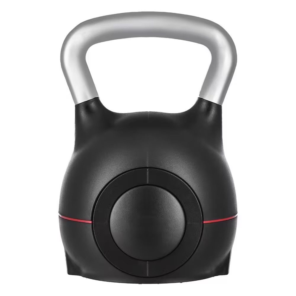 7-Level Adjustable Kettlebell (5-44 Lbs.), for Full-Body Workouts and Strength T