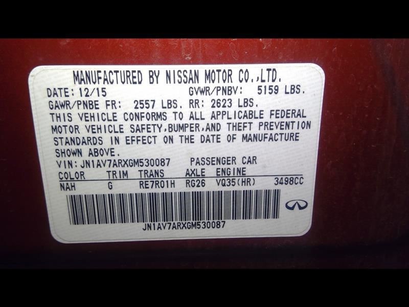 2016 Q50 Temperature Module Sku#3497817