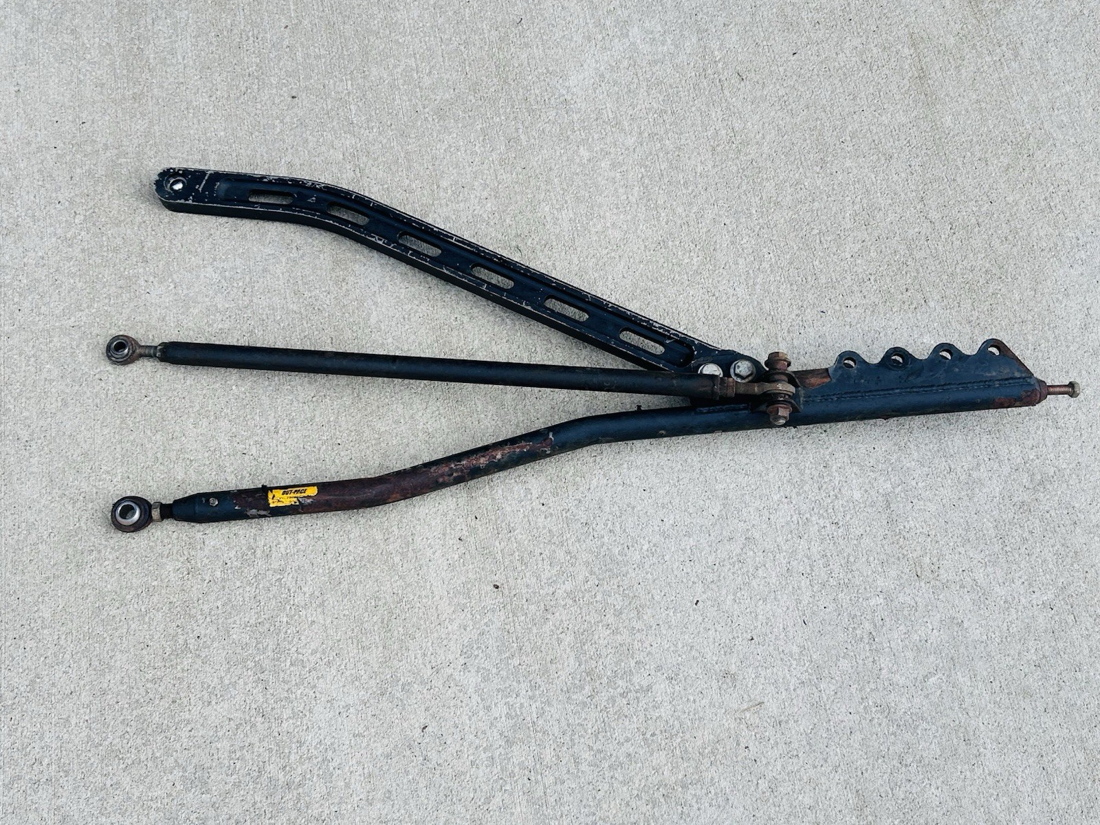 Outpace Alum 5th Arm Liftbar Dirt Late Model IMCA Race Car Free Ship