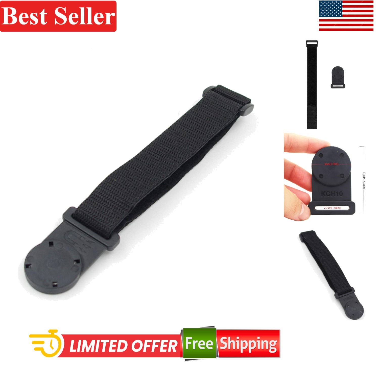 Magnetic and Hanger Strap for Multimeter Compatible with Uni-t Testo Modern B...