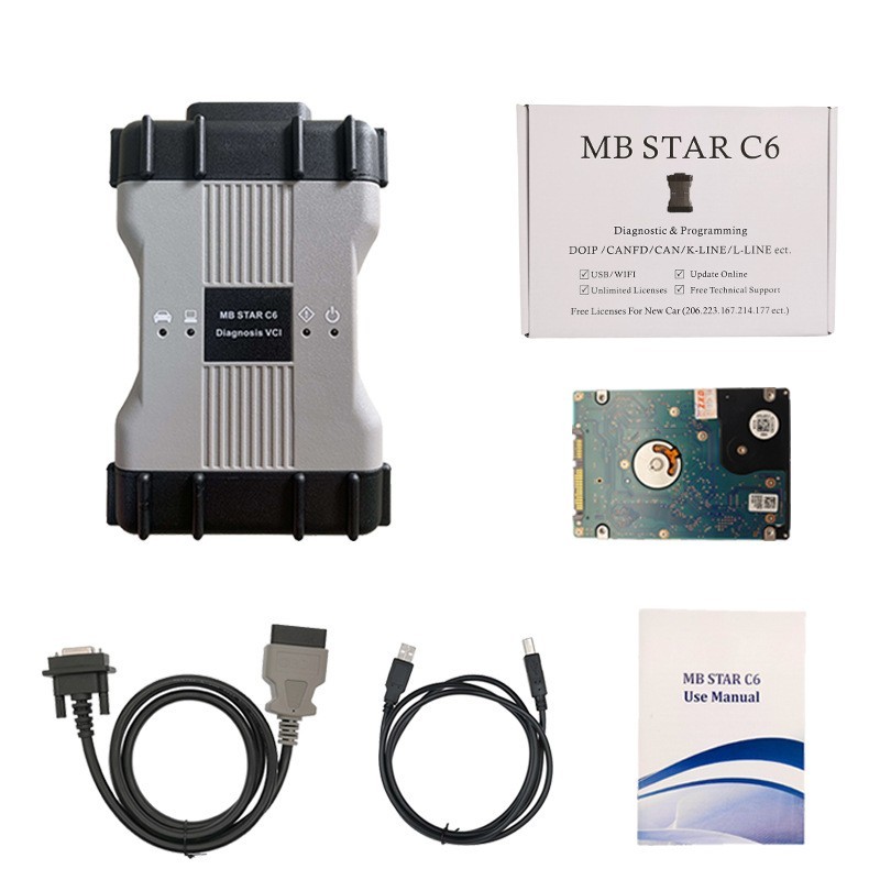 V 2025.03 Mb Star C6 DoIP Xentry Benz Car Fault Diagnostic Instrument
