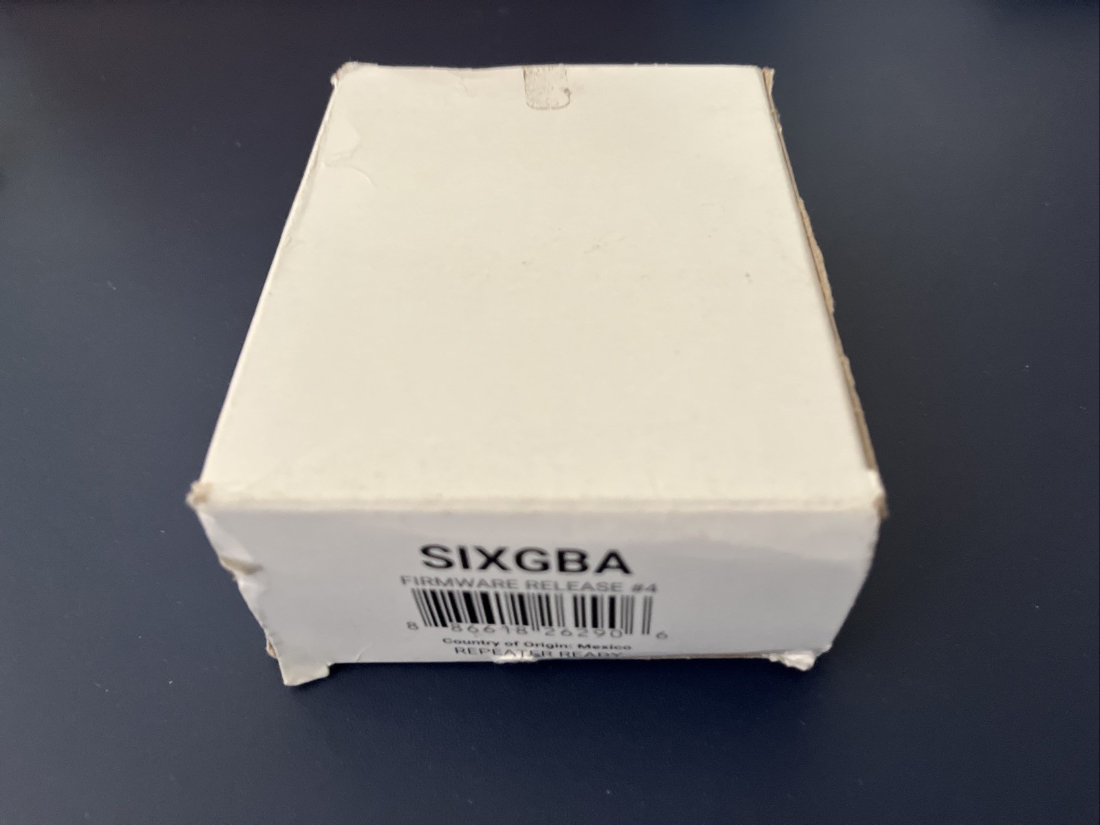 Honeywell SIXGBA Wireless Wall Mount Glass Break Detector Firmware Release #4