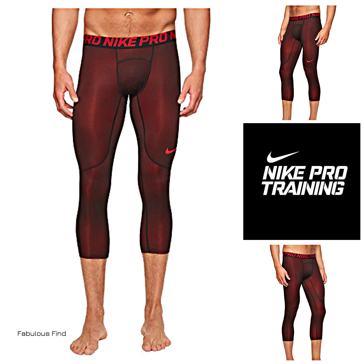 NIKE PRO Mens Compression Training Spandex Tights Base Layer HYPERCOOL/HYPERWARM