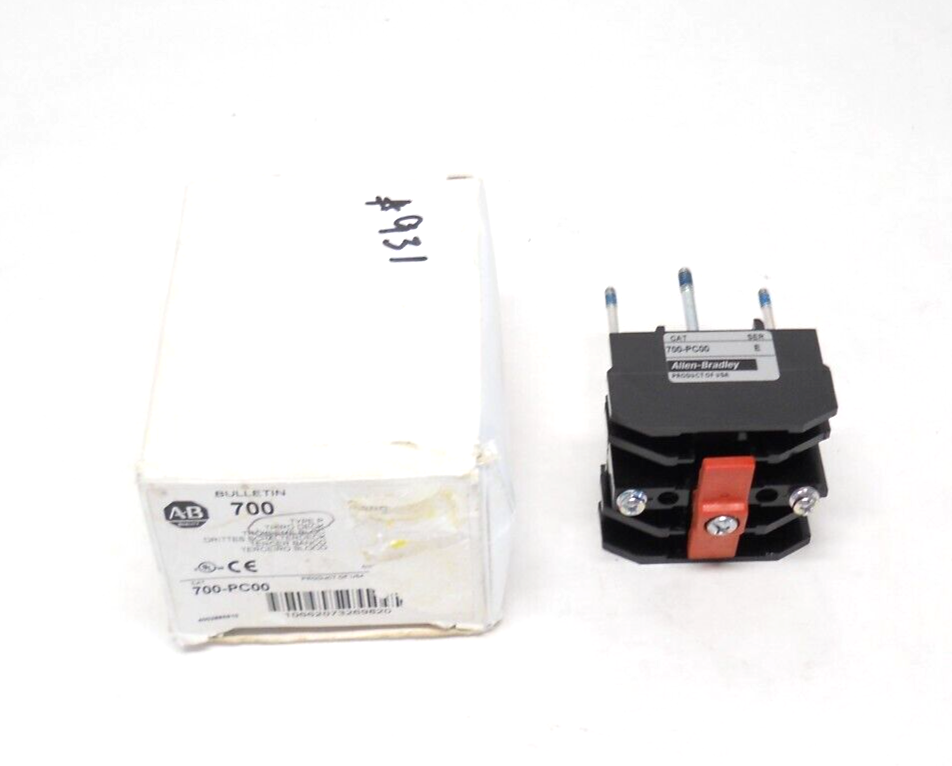 NEW ALLEN BRADLEY 700-PC00 RELAY THIRD DECK, SER. E, NIB