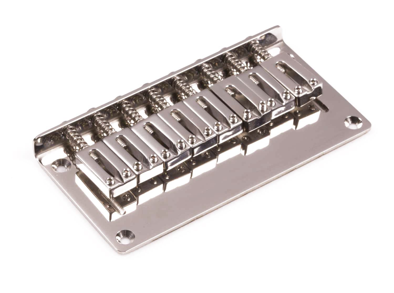 Genuine Hipshot Ibanez Flat Plate replacement Bridge 8 String Chrome 4IBF08C