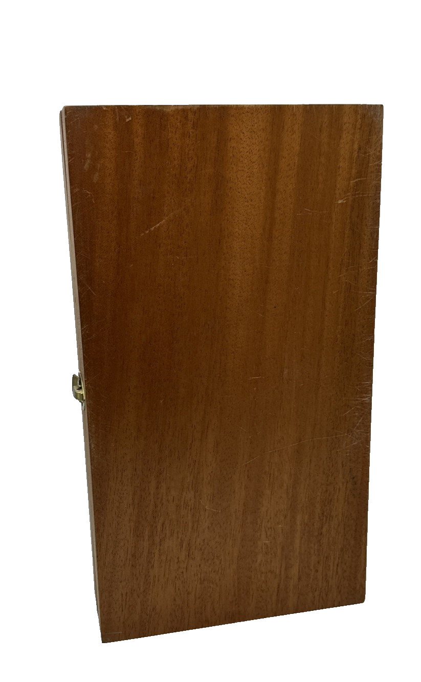 ORIGINAL S&W N-FRAME MAHOGANY PRESENTATION CASE 6" BARREL W/ DRAWER & INSERT