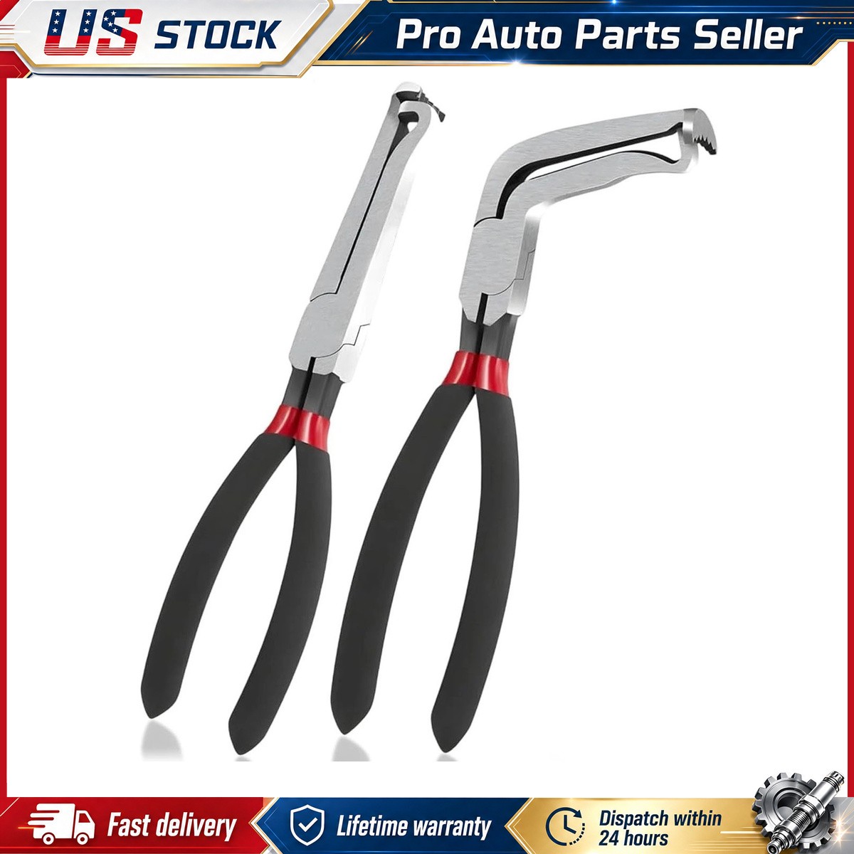 For Lisle 37960 & 37980 Electrical Disconnect Pliers New 2PACK Automotive 2pcs