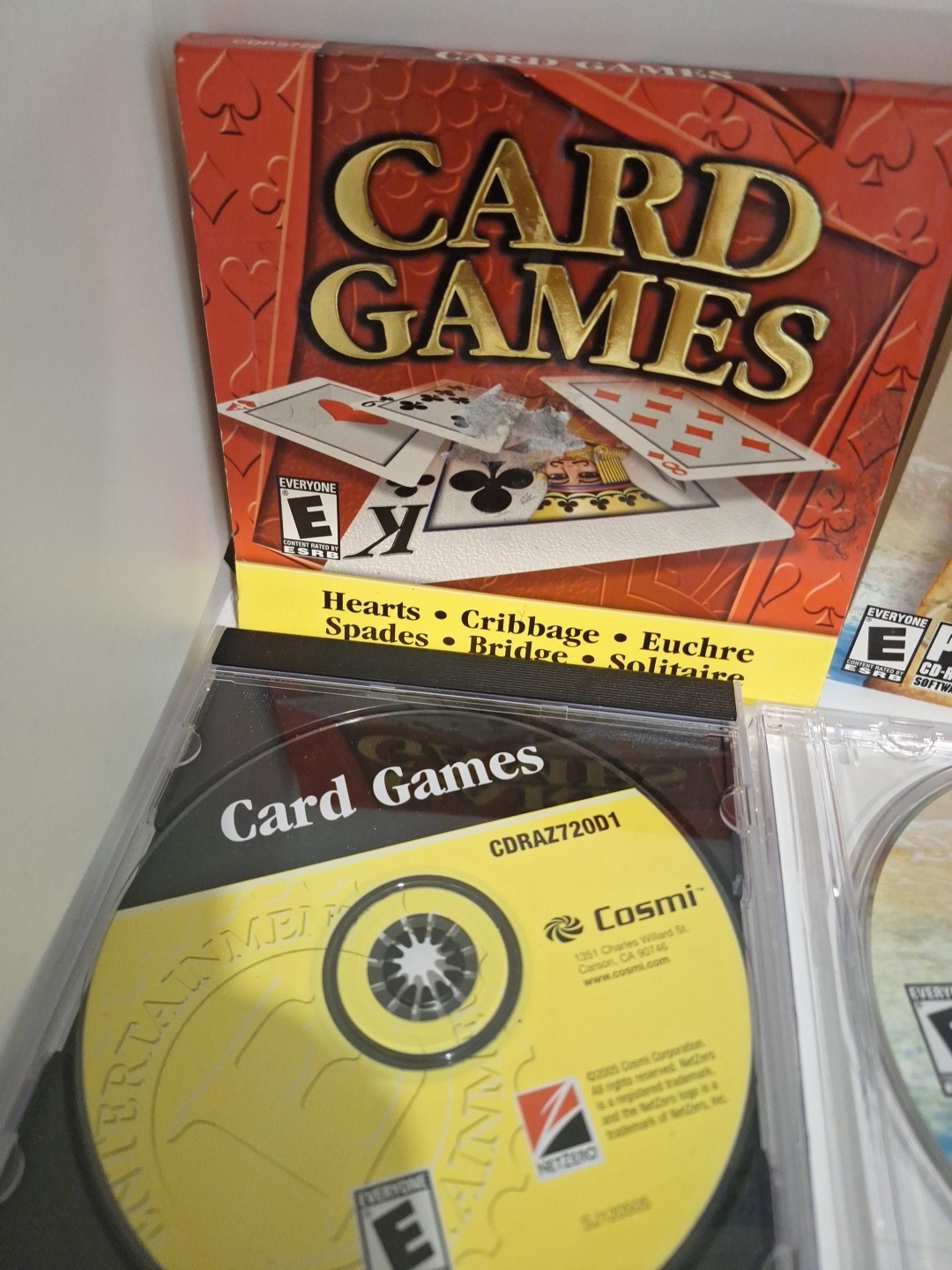 4 PC CD- ROM Software Games Used. See Pics For Titles.