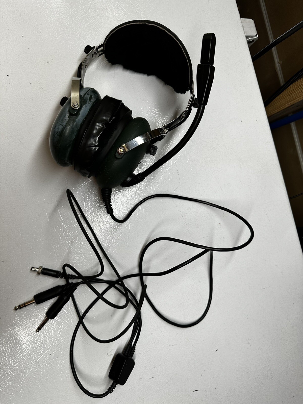 Aviation Headset -  Oregon Aero Softtop  Headphones Green