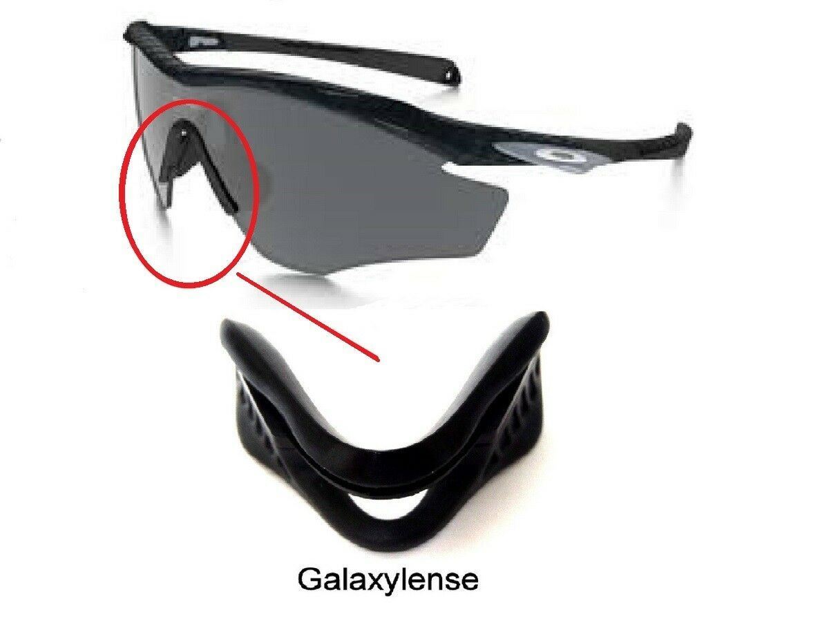 Galaxy Nose Pads Pieces Rubber Kits For Oakley M2 Frame Sunglasses Black