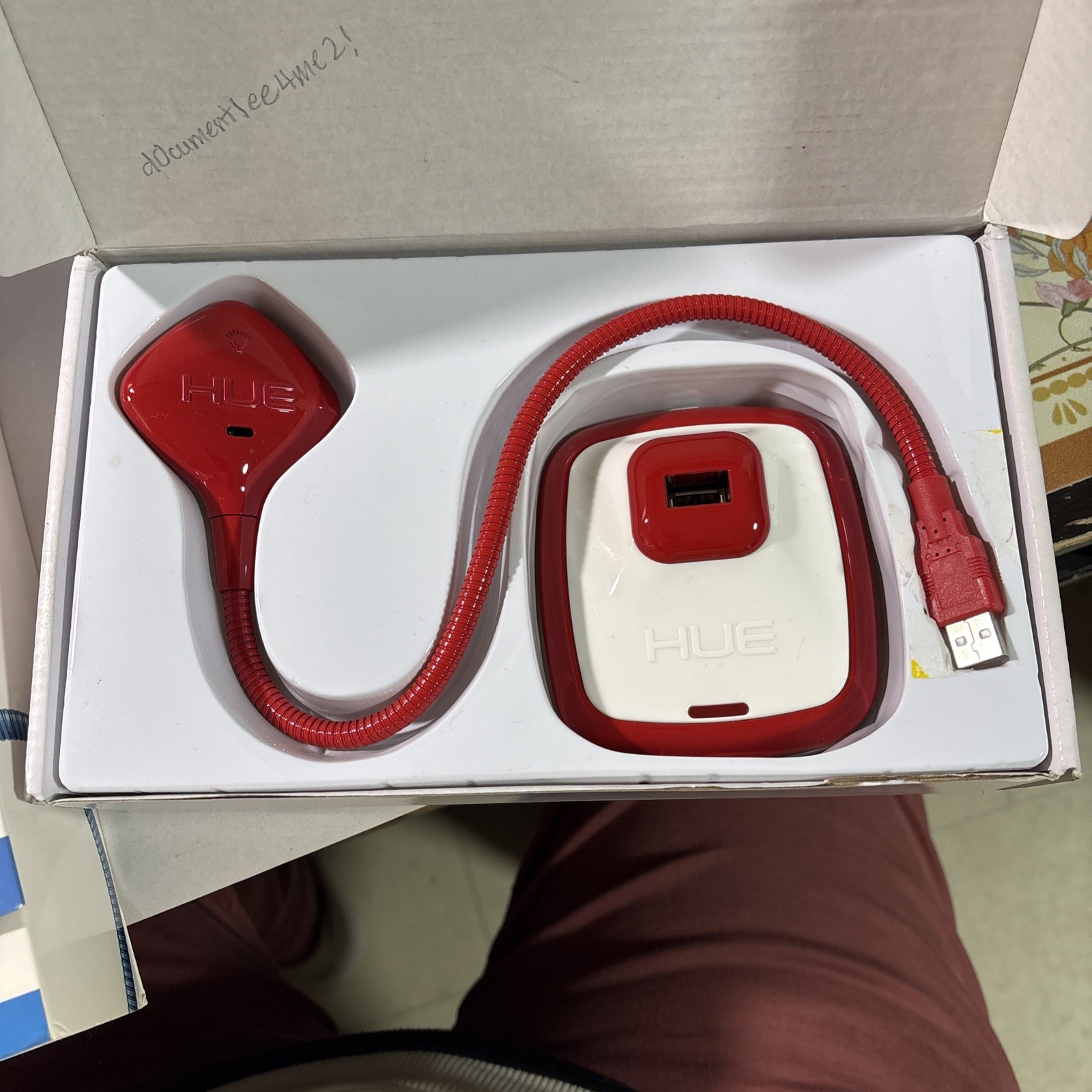 Hue Web / Document Camera New In Box Red Technology Classroom Office