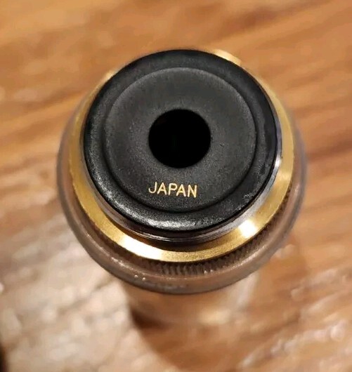 Microscope Objective Lens Plan 40/0.65 Made In Japan