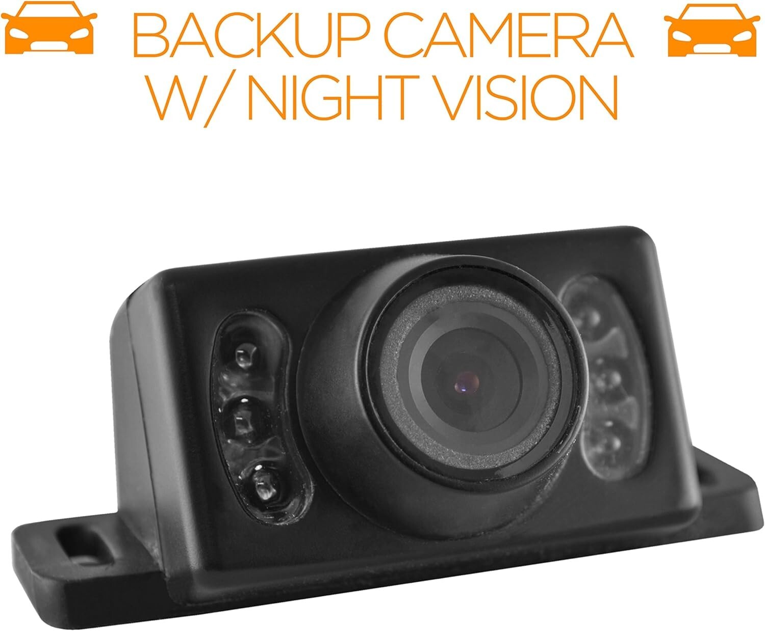 NIGHT VISION BY XO VISION HTC37 BACKUP COLORED WATER PROOF CAMERA PARKING GUIDE