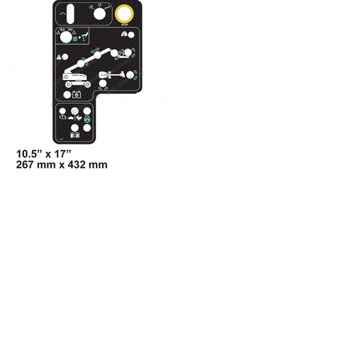 GENIE 823658T, 823658, LABEL- GBOX- S60X TIER 4