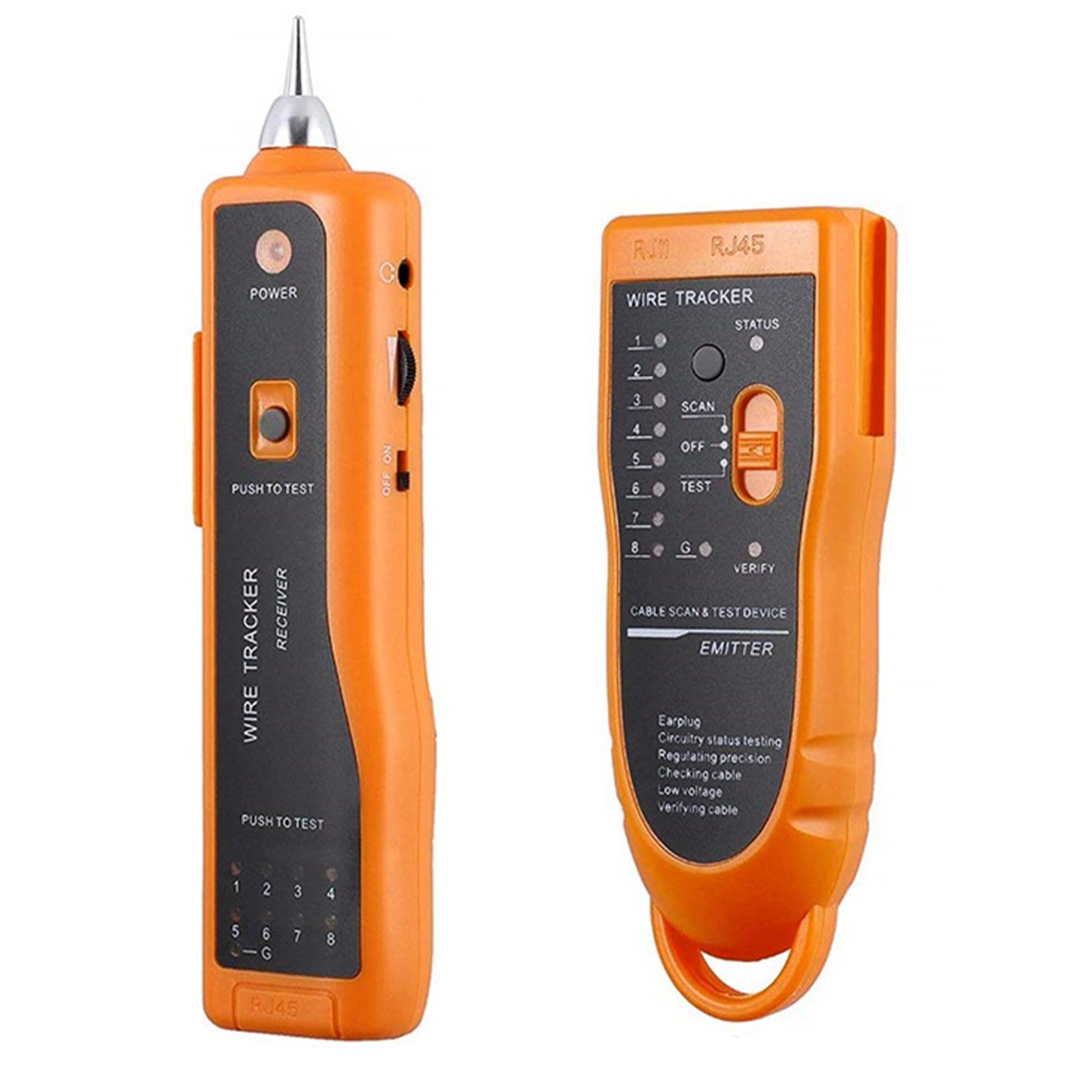 LAN Telephone Cable Wire Diagnose Tester Detector Finder XQ-350 UTP Tracker