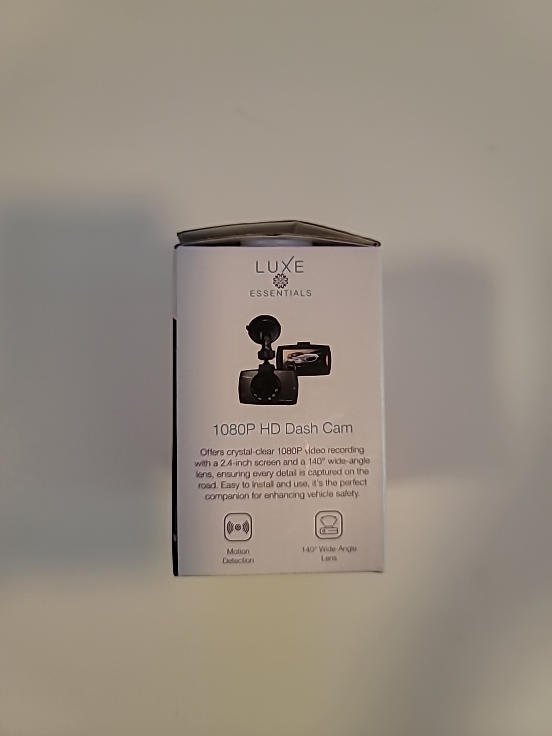 Luxe Essentials 1080 HD Dash Cam Corder