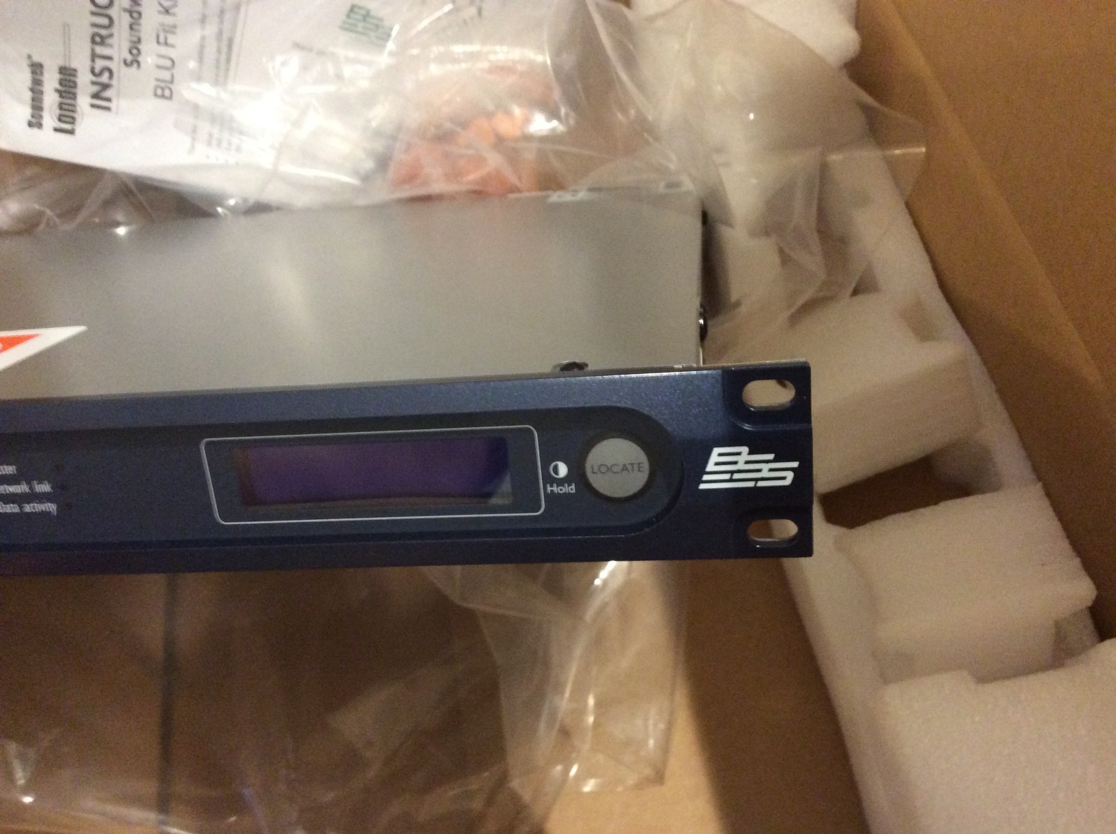 BSS Soundweb London BLU-806 DA Signal Processor Rack Digital Audio