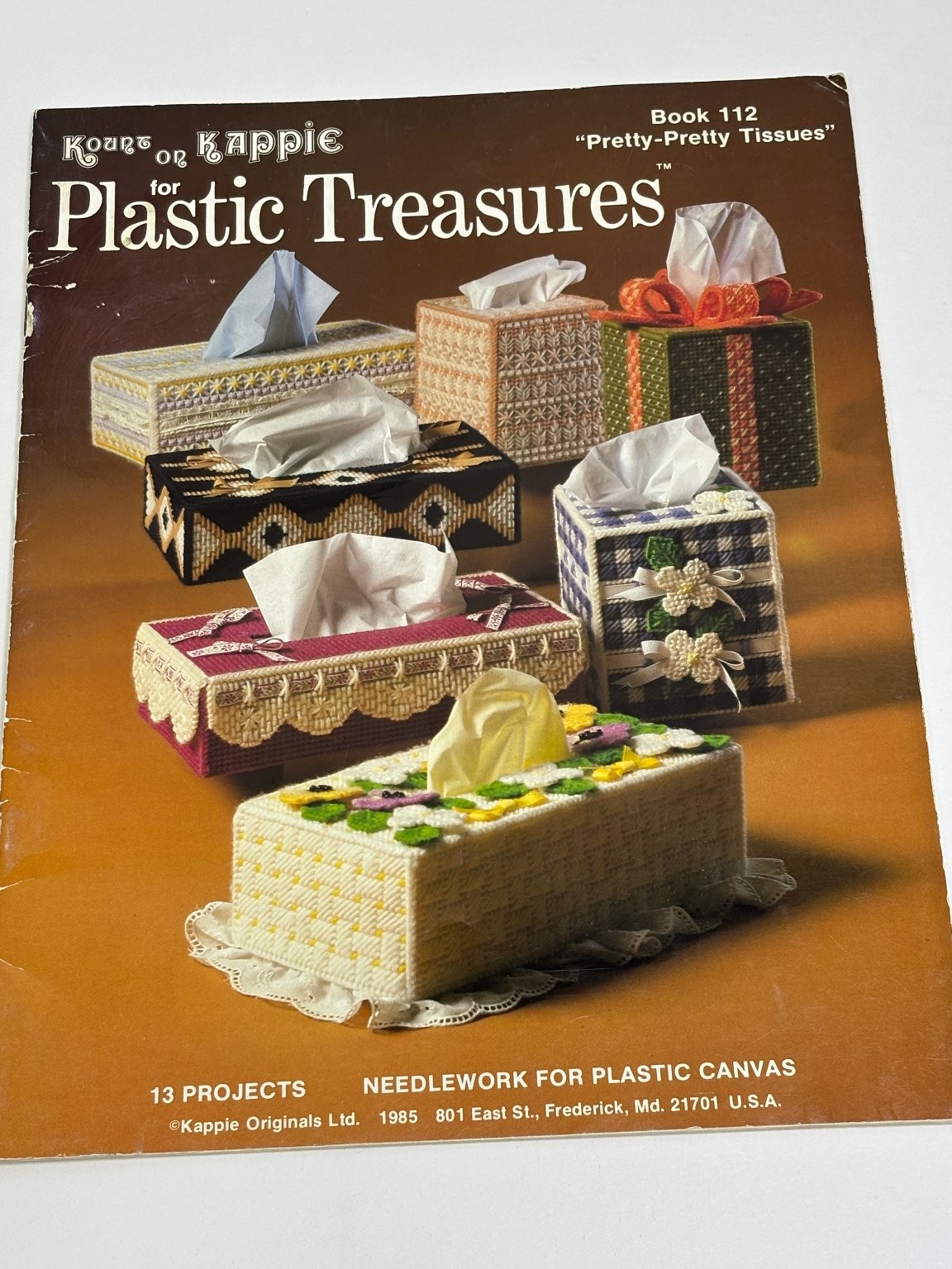 Kount on Kappie Plastic Treasures Pretty Pretty Tissues Booklet Book 112