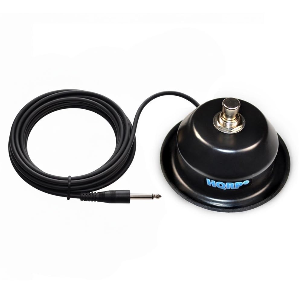 1-Button Guitar Amp On/Off Footswitch with 1/4-Inch Jack
