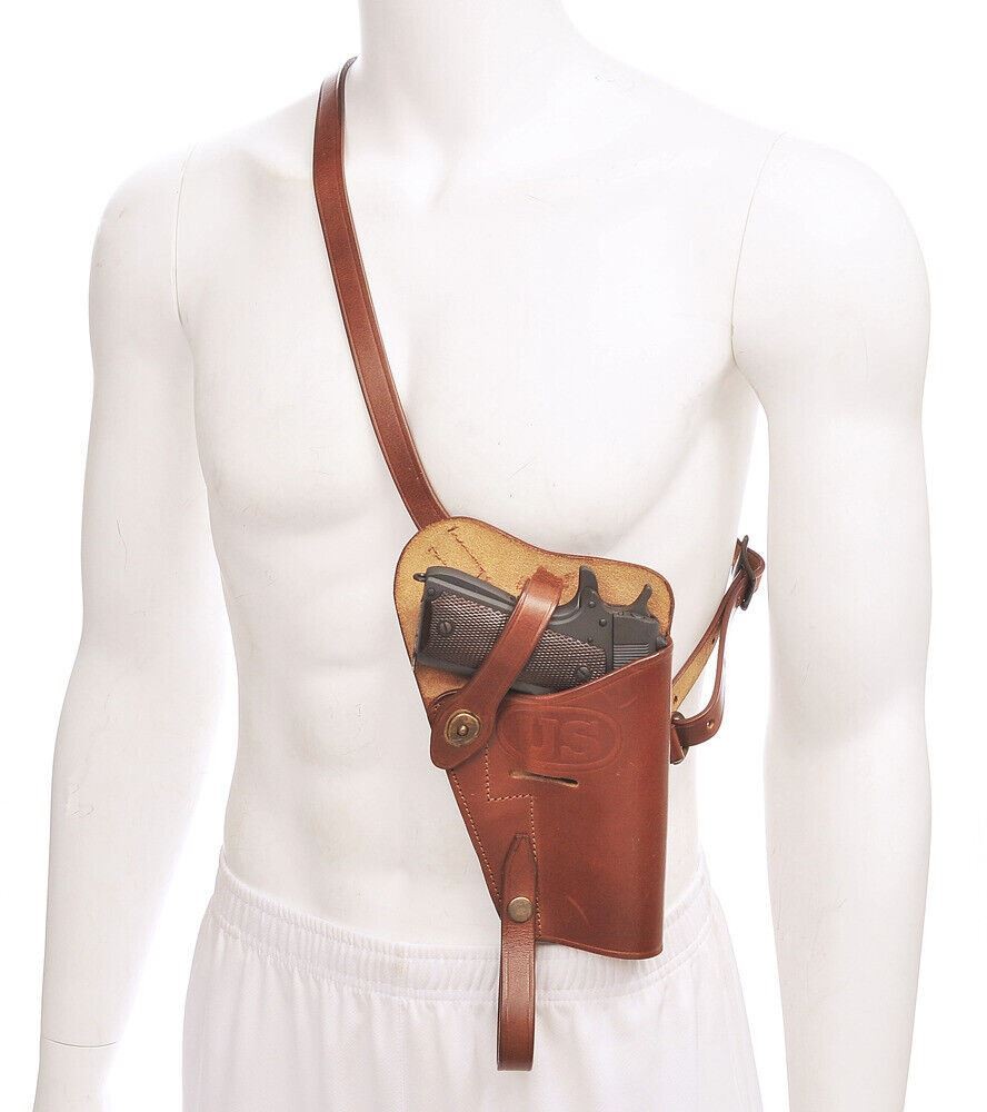 US WW2 M3 Shoulder Holster Fits USGI M1911, SIG 226, Glock 19, Beretta 92FS